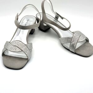 David Tate Elegant Gray‎ Women's Sandals SIZE 12M. #1511